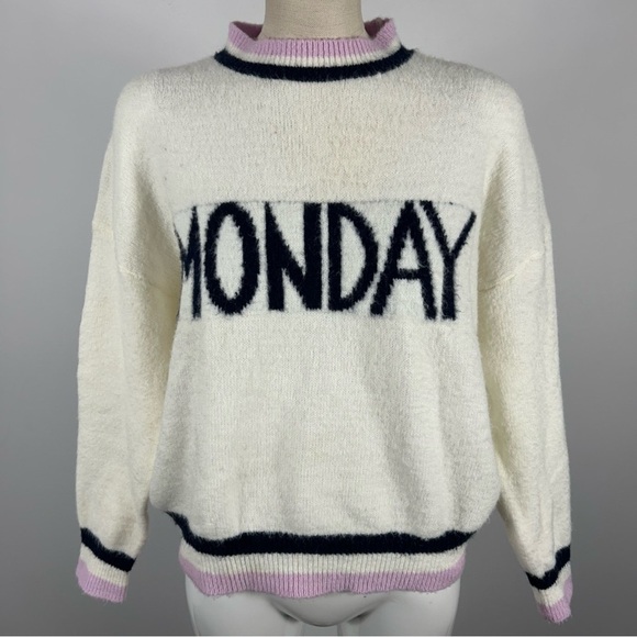 Code X Mode "Monday" Pullover Sweater Size M - Picture 3 of 11